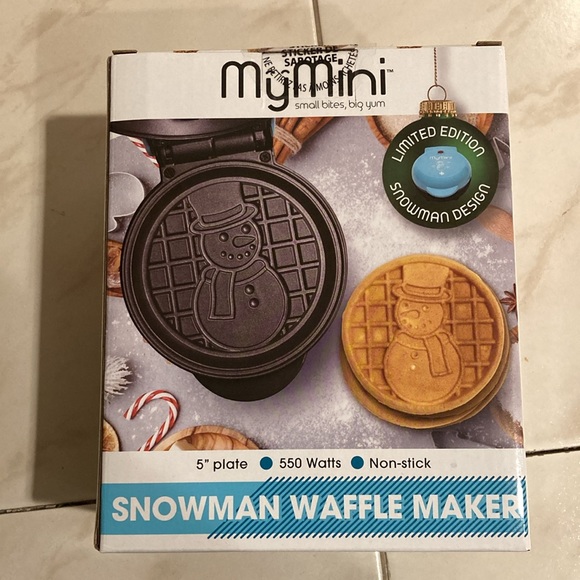 Set of MyMini holiday waffle makers - Picture 2 of 9
